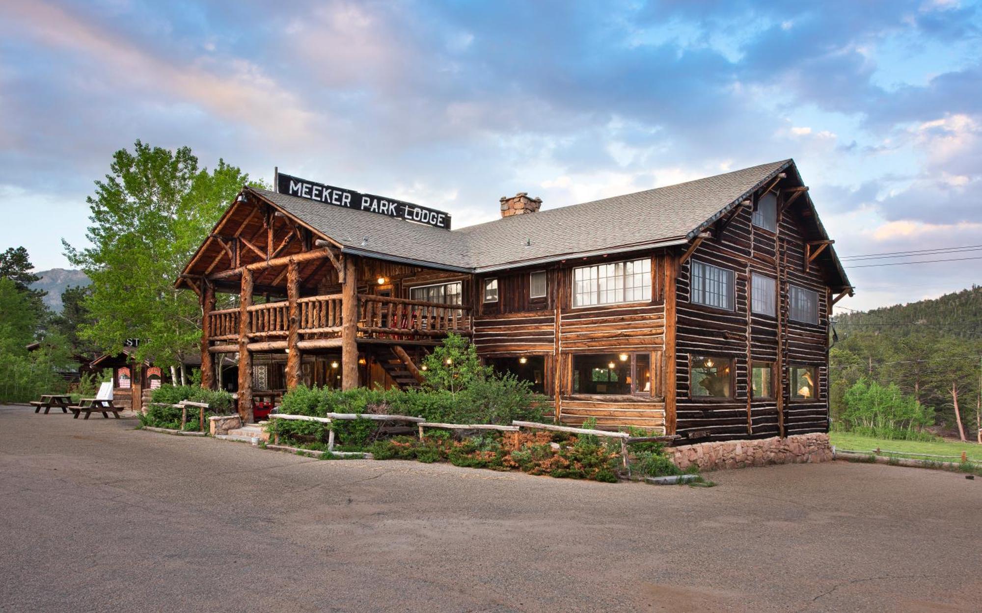 The Meeker Park Lodge Allenspark Exterior photo